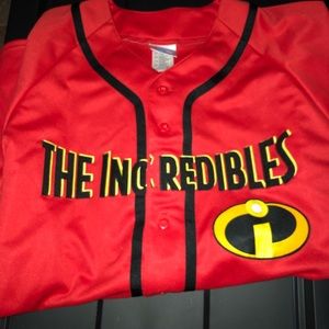 Disney Parks Incredibles baseball jersey